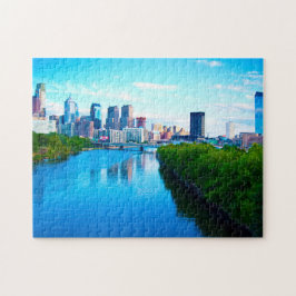 Puzzle Río Schuylkill Filadelfia.