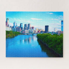Puzzle Río Schuylkill Philadelphia.