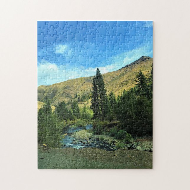 Puzzle Río Snake, condado de Wallowa, OR (Vertical)