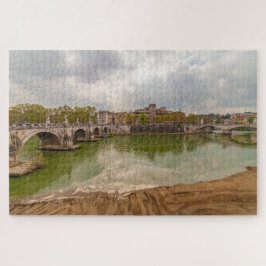 Puzzle Río Tevere en Roma, Italia