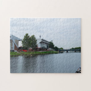 Puzzle Río Trent y estadio Nottingham Forest