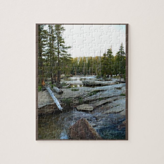 Puzzle Río Tuolumne por Campground, Yosemite, CA (Vertical)