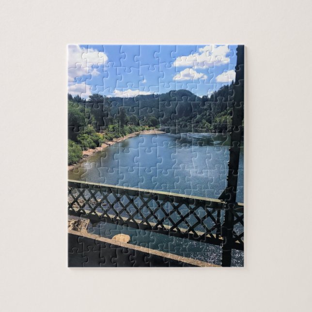 Puzzle Río Umpqua, Oregón (Vertical)