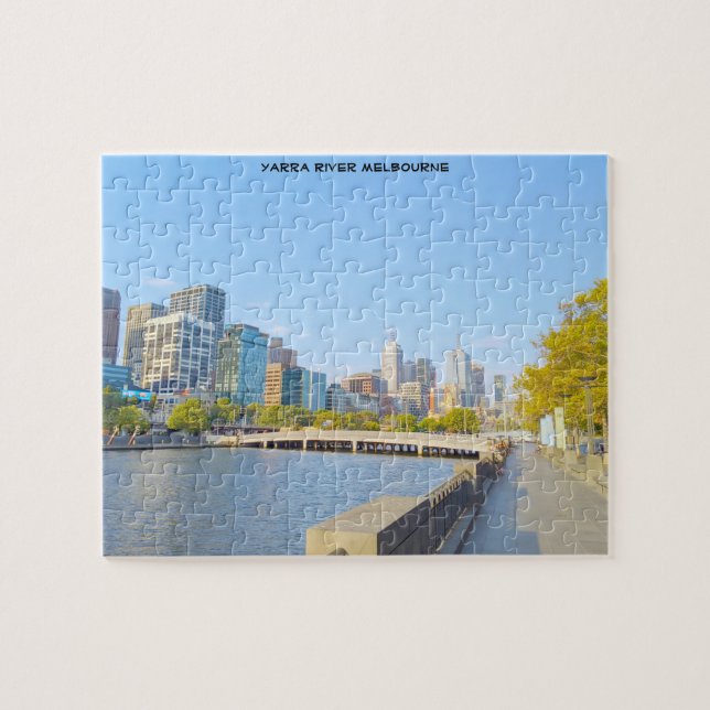 Puzzle Río Yarra Melbourne (Horizontal)