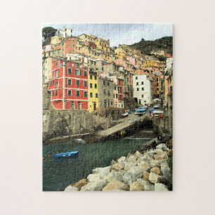 Puzzle Riomaggiore, Italia - Cinque Terre - 11 x 14 pulga