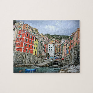 Puzzle Riomaggiore, Italia - Cinque Terre - 8x10 - 110 pc