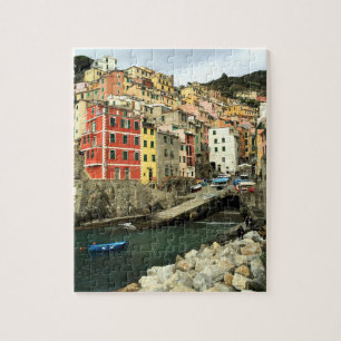 Puzzle Riomaggiore, Italia - Las Cinque Terre - 8 x 10 pu