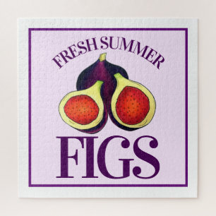 Puzzle Ripe Fresh Summer Figs Fig Tree Kitchen Art