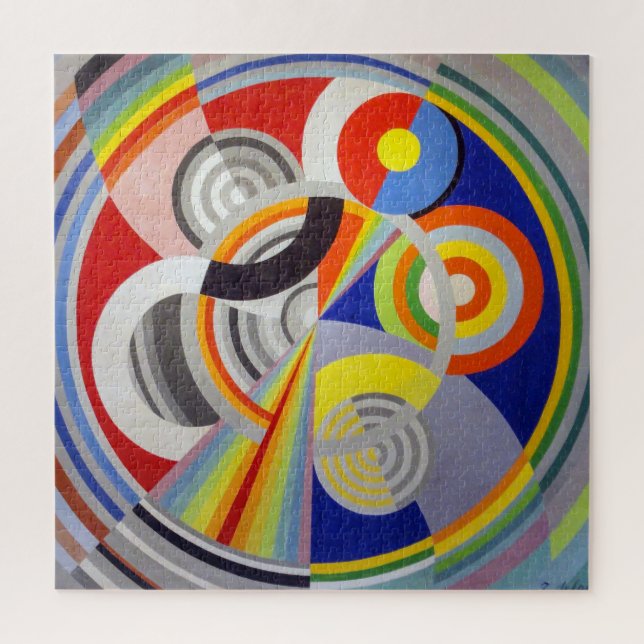 Puzzle Ritmo no 1 | Robert Delaunay | (Vertical)