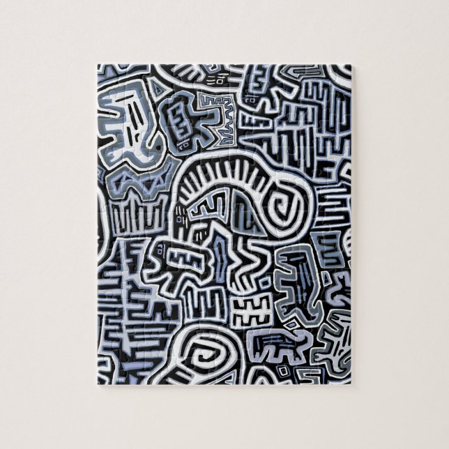 Puzzle Ritual de Peyote Chamánico Mola (Vertical)