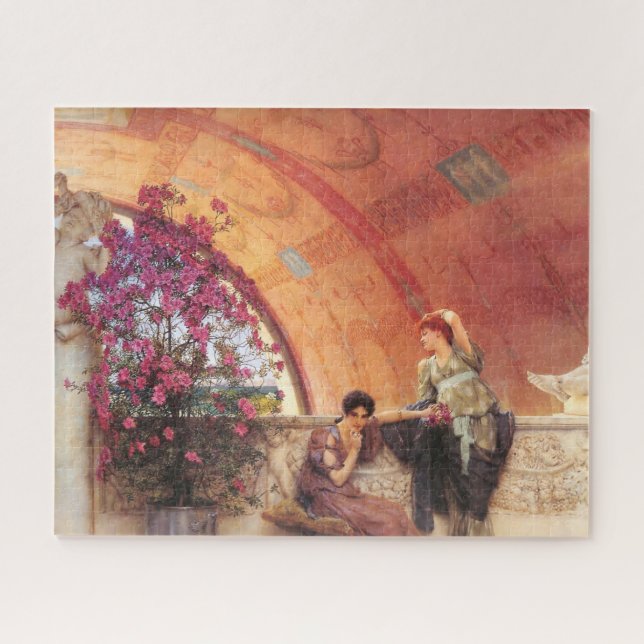 Puzzle Rivales femeninos (por Sir Lawrence Alma-Tadema) (Horizontal)