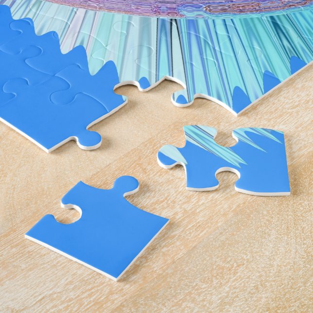 Puzzle Rizos azules del mar (Lado)