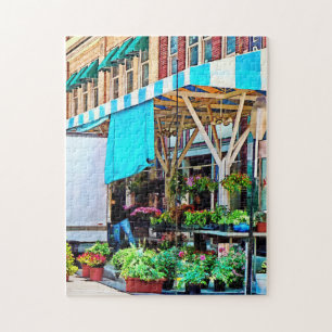 Puzzle Roanoke VA - Descarga del camión de la flor