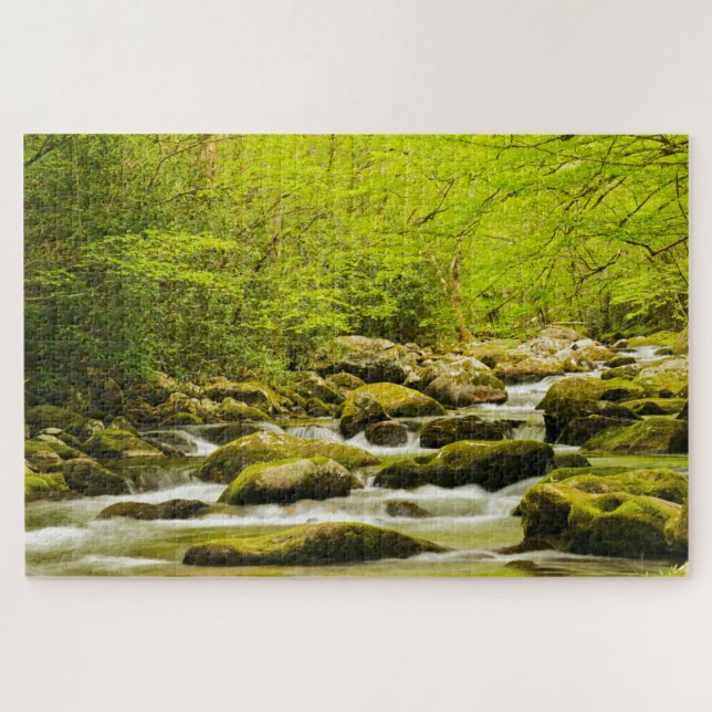 Puzzle Roaring Fork en primavera (Horizontal)