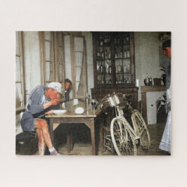 Puzzle Robert Jacquinot Tour Etapa 5 Tomando Un Descanso