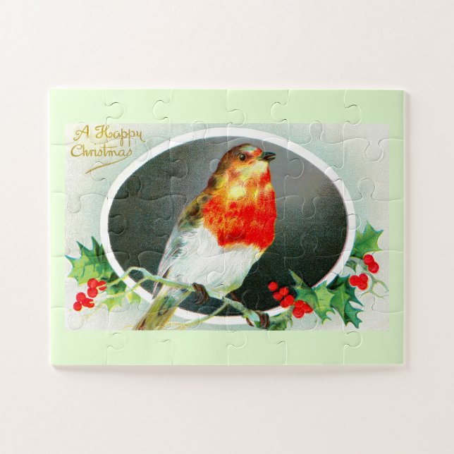 Puzzle robin de navidades (Horizontal)