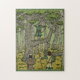 Puzzle Robin Hood en el bosque de Sherwood