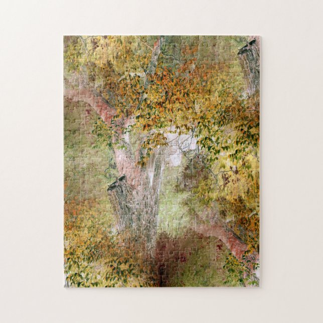 Puzzle Roble en otoño... (Vertical)
