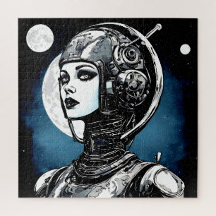 Puzzle Robot Woman VI