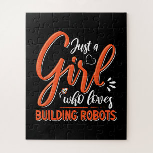 Puzzle Robotics Engineer Robot Lover Chica Rob
