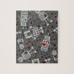 Puzzle Robots retros