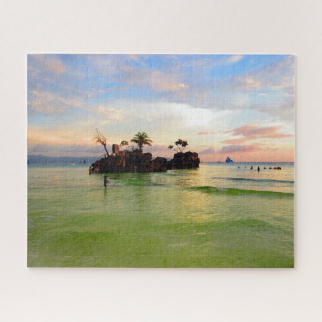 Puzzle roca de boracay (Horizontal)