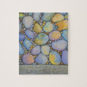 Puzzle Roca del río Pastel de Petróleo y guijarros