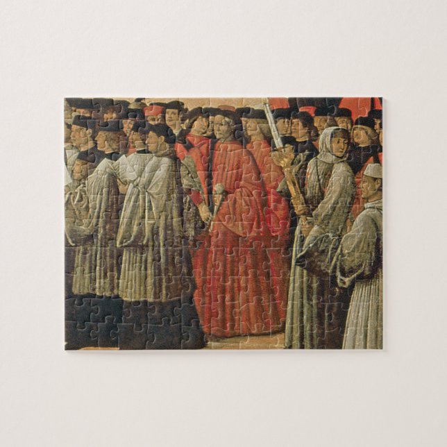Puzzle Roca roja, c.1895 (aceite en lona) 2 (Horizontal)