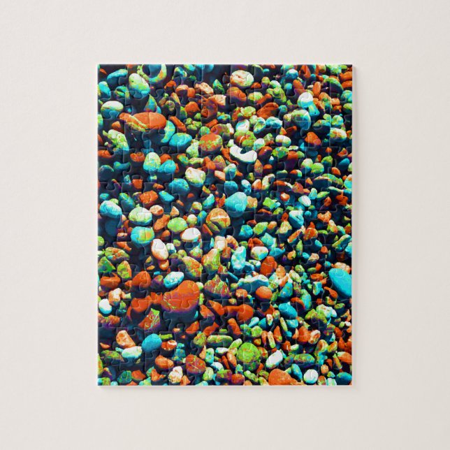 Puzzle Rocas ciegas de la playa (Vertical)
