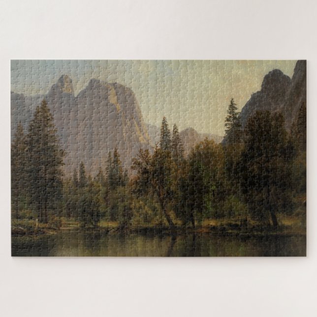 Puzzle Rocas de la Catedral, Valle Yosemite Albert Bierst (Horizontal)