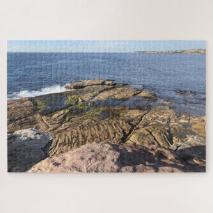 Puzzle rocas de la costa