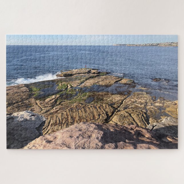 Puzzle rocas de la costa (Horizontal)