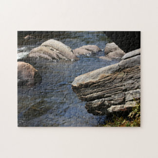 Puzzle Rocas En La Naturaleza De La Corriente