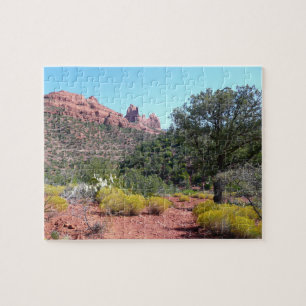 Puzzle Rocas Rojas y Cactus II en Sedona Arizona