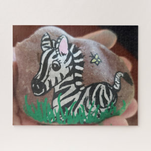 Puzzle Rock cebra pintado
