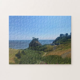 Puzzle Rock de batalla, Port Orford, OR