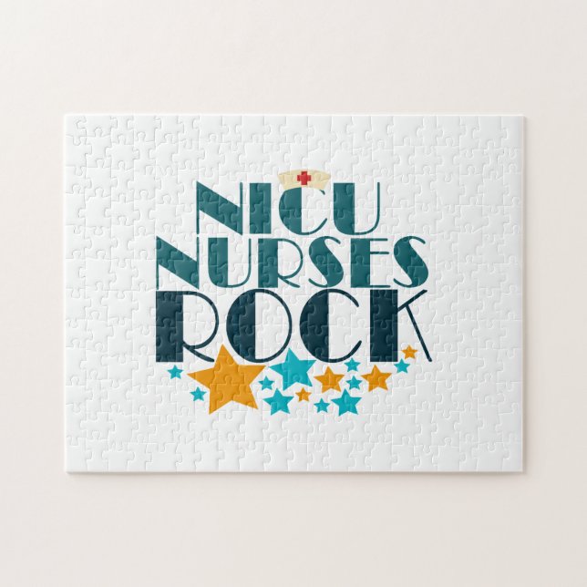 Puzzle Rock de enfermeras de la NICU (Horizontal)
