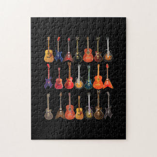 Puzzle Rock De Guitarra Y Roll Instrumentos Musicales Reg