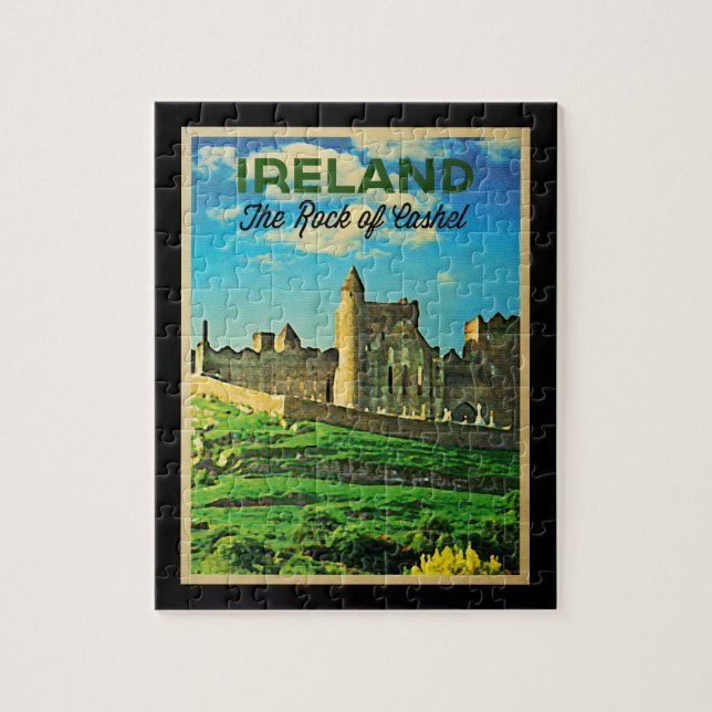 Puzzle Rock De Irlanda Vintage De Cashel (Vertical)