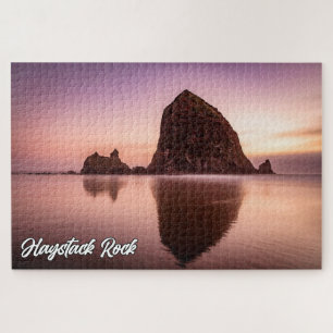Puzzle Rock Haystack, Costa De Oregón, EEUU