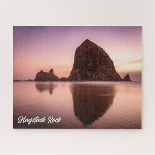 Puzzle Rock Haystack, Costa De Oregón, EEUU