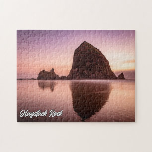 Puzzle Rock Haystack, Costa De Oregón, EEUU