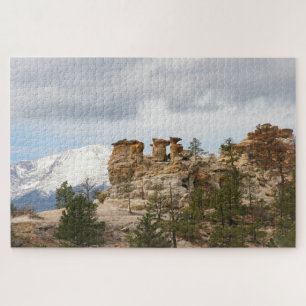 Puzzle Rock púlpito con pico de los piques