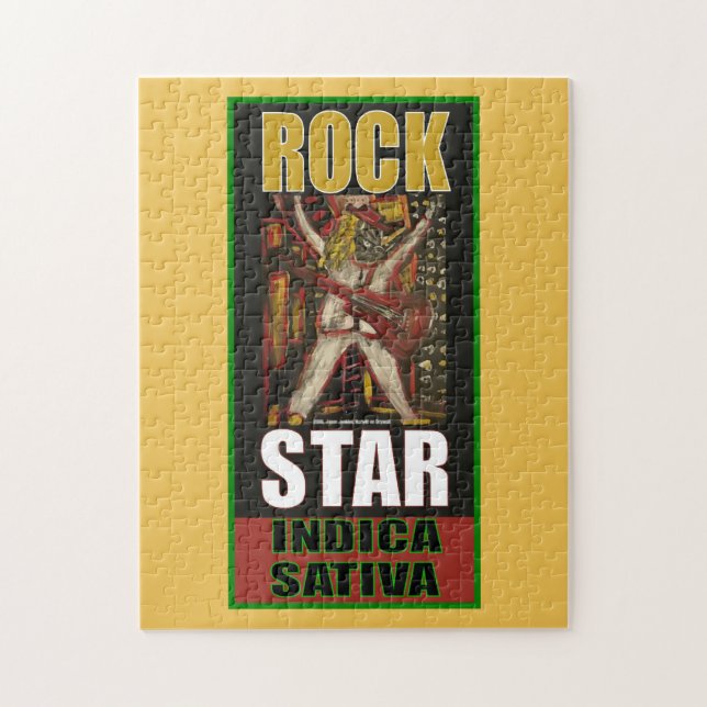 PUZZLE ROCK STAR INDICA SATIVA (Vertical)