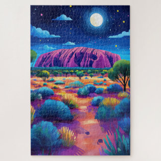 Puzzle Rock Uluru o Ayers, Australia.