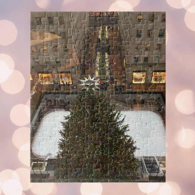 Puzzle Rockfeller Center Christmas Tree New York City NYC (Rockefeller Center Puzzle)