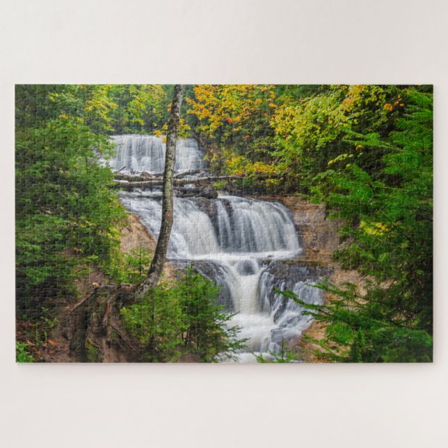 Puzzle Rocks National Lakeshore, Sable Falls (Horizontal)