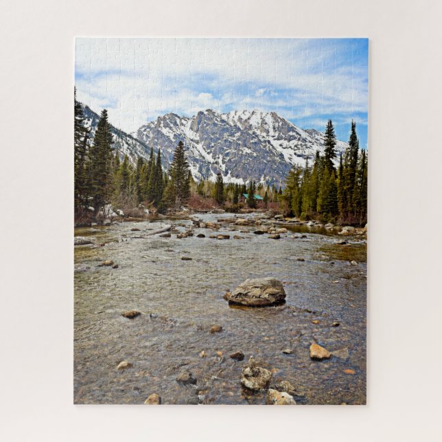 Puzzle Rocky Mountain Clear Brook - 16x20 - 520 pcs. (Vertical)