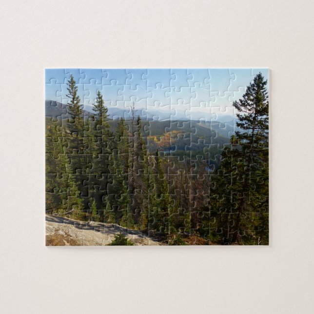 Puzzle Rocky Mountain Overlook in Early Fall (Horizontal)
