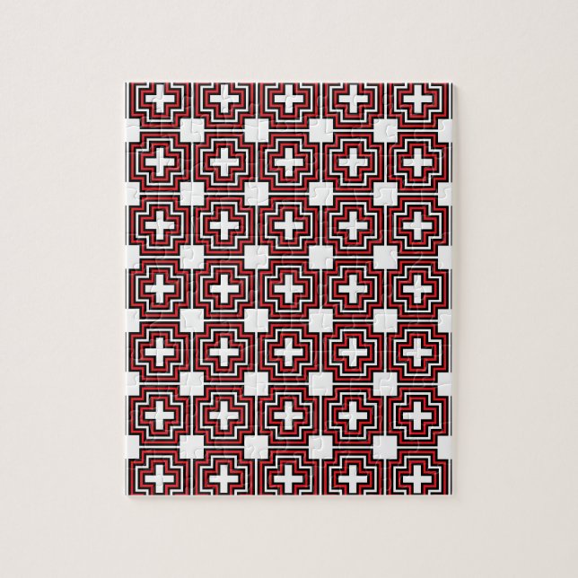 Puzzle Rojo de C&S (Vertical)